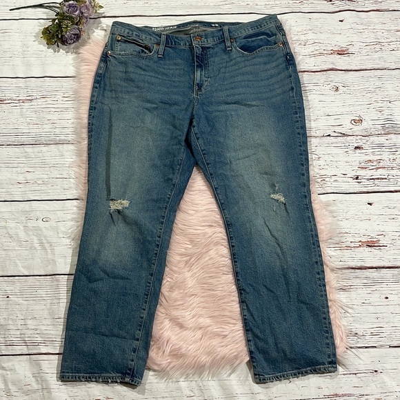 J. Crew Slim boyfriend jean in Tinted Indigo wash - Picture 2 of 12